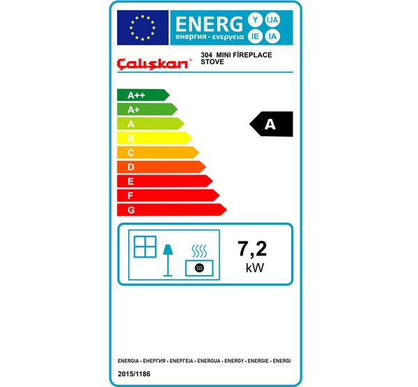 CALISKAN 304 / MINI FIREPLACE STOVE
